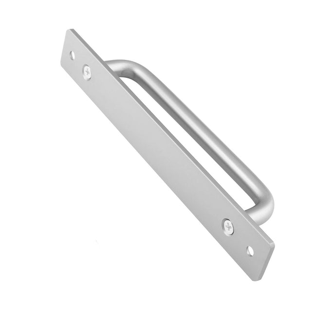 Barn Door Handle Sliding Pull Cabinet Door Handles Drawer knobs Kitchen Handles Silver 2