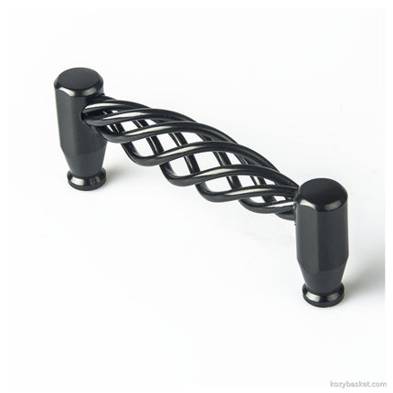 Iron-nickel alloy Kitchen Door Cabinet Drawer Handle Pulls 96mm
