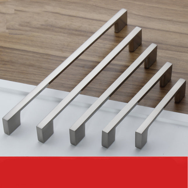 Brushed Nickel Kitchen Door Cabinet Drawer Handle Pulls 128MM 2