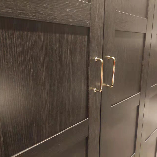 128mm Polished gold Furniture Kitchen Bathroom Cabinet Handles Drawer Bar Handle Pull Knob 3