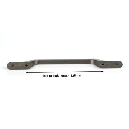 Black Zinc Kitchen Cabinet Handles Drawer Bar Handle Pull 128mm 3