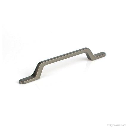 Black Zinc Kitchen Cabinet Handles Drawer Bar Handle Pull 128mm