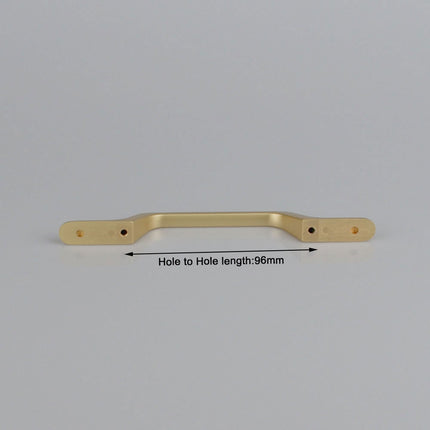 Gold Zinc Kitchen Cabinet Handles Drawer Bar Handle Pull 96mm 3