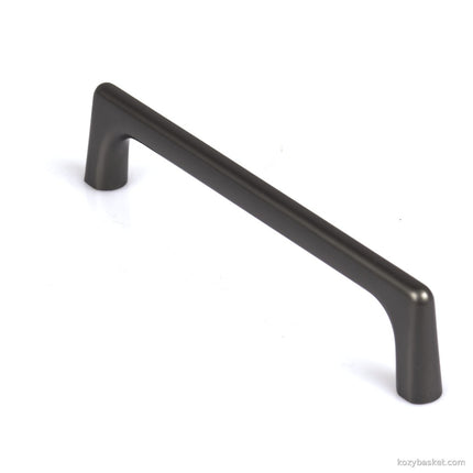Black Zinc Kitchen Cabinet Handles Drawer Bar Handle Pull 128mm