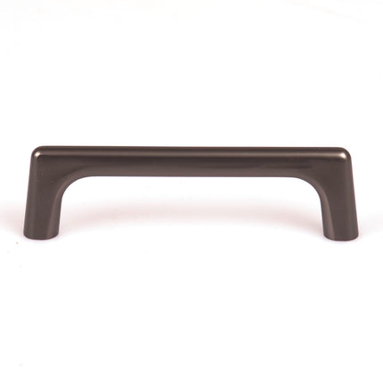 Black Zinc Kitchen Cabinet Handles Drawer Bar Handle Pull 96mm 2