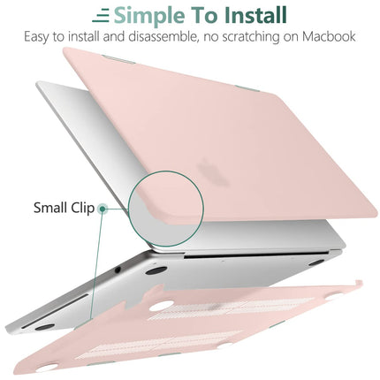 Suitable for  2023 2022 MacBook Air 13 inch case M2 Model A2681 Hard Shell Case Keyboard Cover Sold Pink 7