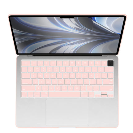 Suitable for  2023 2022 MacBook Air 13 inch case M2 Model A2681 Hard Shell Case Keyboard Cover Sold Pink 10