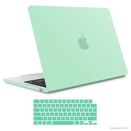 Suitable for  2023 2022 MacBook Air 13 inch case M2 Model A2681 Hard Shell Case Keyboard Cover Green