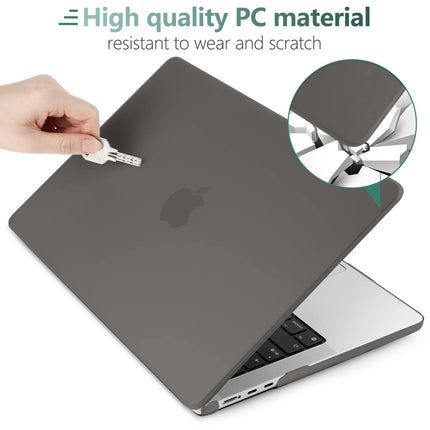 Suitable for  2023 2022 MacBook Air 13 inch case M2 Model A2681 Hard Shell Case Keyboard Cover Grey 8