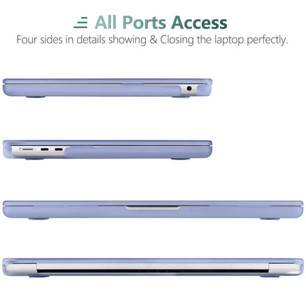 Suitable for  2023 2022 MacBook Air 13 inch case M2 Model A2681 Hard Shell Case Keyboard Cover 6