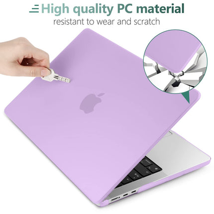 Suitable for  2023 2022 MacBook Air 13 inch case M2 Model A2681 Hard Shell Case Keyboard Cover Purple 7