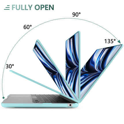 Suitable for  2023 2022 MacBook Air 13 inch case M2 Model A2681 Hard Shell Case Keyboard Cover Turquoise 5