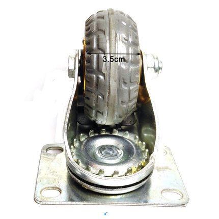 3" Heavy Duty Industrial Swivel Brake Caster Wheel Caster Wheels Castor load 50KG Trolley Cart 3
