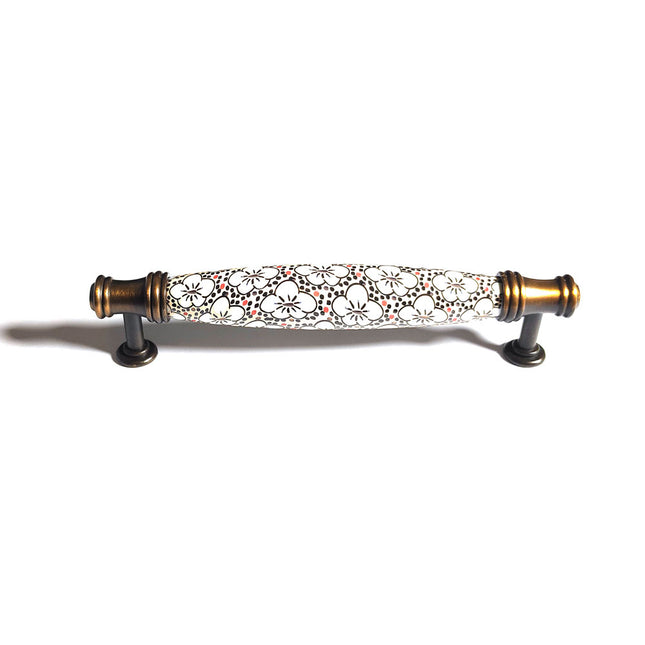 Ceramics Kitchen Cabinet Handles Bar Drawer Handle Pull cooper 128mm 2