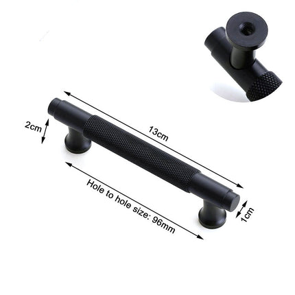 Black Furniture Door Kitchen Cabinet Handle Handles Pull Pulls Cupboard 96mm 2