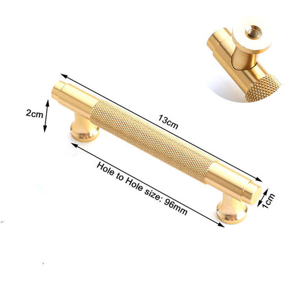 Gold Furniture Door Kitchen Cabinet Handle Handles Pull Pulls Cupboard 96mm 2