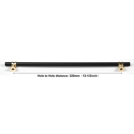 Luxury Design Kitchen Cabinet Handles Drawer Bar Handle Pull Black 320mm 4