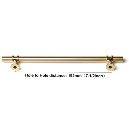 Luxury Design Kitchen Cabinet Handles Drawer Bar Handle Pull Gold 190MM 3