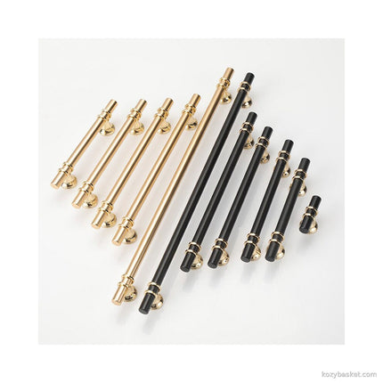 Luxury Design Kitchen Cabinet Handles Drawer Bar Handle Pull Gold T Bar