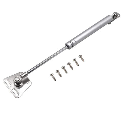 2 Pcs 100N Cabinet Door Hydraulic Hinge Metal Head Lift Support Soft Close & Buffer Telescopic 3