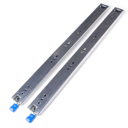 26in Pair 150KG Heavy Duty Drawer Slides Rails Runners Locking Ball Bearing 2