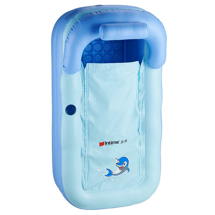 Foldable Portable Inflatable Blowup PVC Bath Tub Home Indoor Travel Spa Relaxing 3