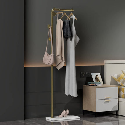 Metal Coat Rack Marble Base Hooks Clothes Coats Bag Tree Hat Display Hanger Stand Organiser 5