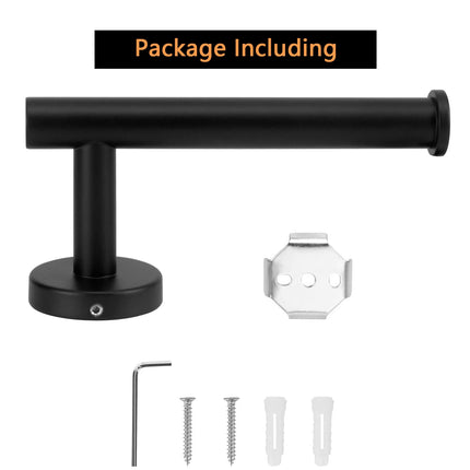 Toilet Paper Holder Black Wall Mount Bathroom Paper Roll Holder Roll Holder 304 8