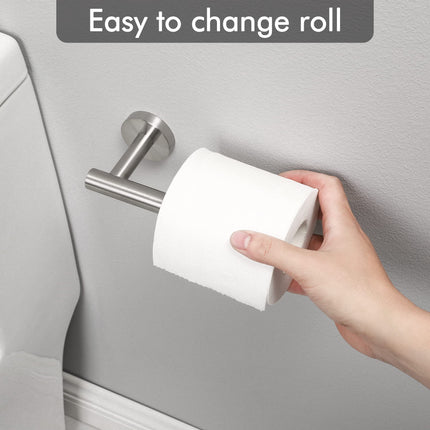 Toilet Paper Holder Bathroom Paper Roll Holder Roll Holder brushed Silver Wall Mount 304 7