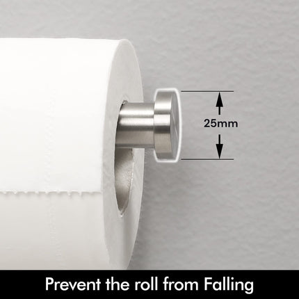 Toilet Paper Holder Bathroom Paper Roll Holder Roll Holder brushed Silver Wall Mount 304 8