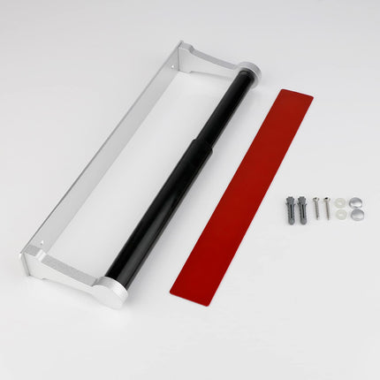 Kitchen Paper Holder Under Cabinet Screw Wall Mount Adhesive Paper Towel Holder Rectangle Silver 5