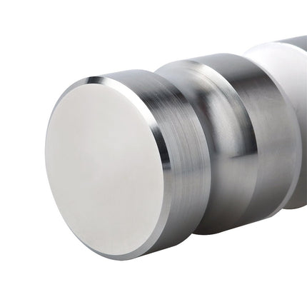 Shower Glass Door Knob Bathroom Round Back-to-Back Handle SUS304 Brushed Nickel 4