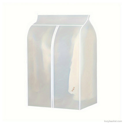 90cm Clothes Dust Cover Wardrobe Cloth Cover Clothes Storage Bag For Garments Suits Dresses Coats