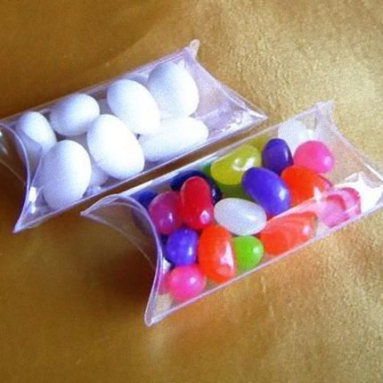 10 Pack of Pillow Rectangle Shaped Gift Box - Wedding or Product Bomboniere Jewelry Gift Party Favor Model Candy Chocolate Soap Box 5