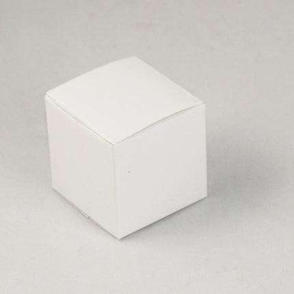 10 Pack of White 5x5x8cm Square Cube Card Gift Box - Folding Packaging Small rectangle/square Boxes for Wedding Jewelry Gift Party Favor Model Candy Chocolate Soap Box 3