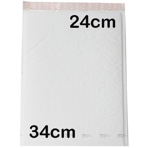 10 Pack of 34*24cm White Padded Mailer Bag Envelope 2