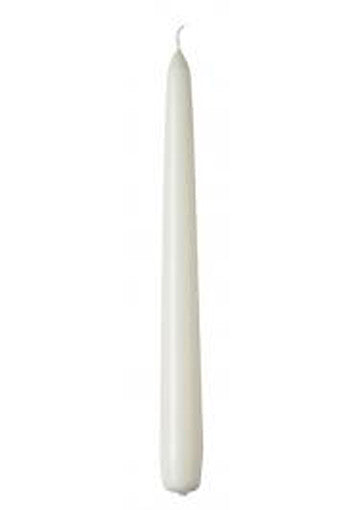 20 pack white wax 20cm taper church house vigil candleabra candle 2CM WIDE 2