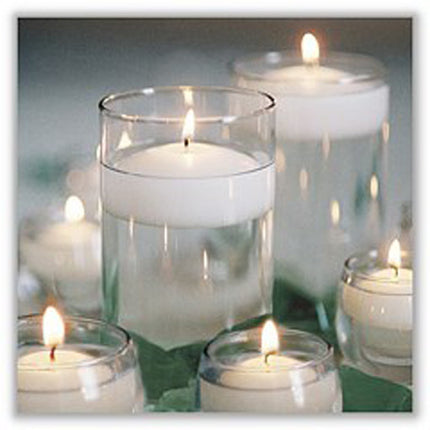 20 Pack of 6 Hour White Floating Candles - 5.8cm diameter - wedding party decoration 4