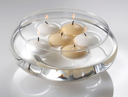 20 Pack of 6 Hour White Floating Candles - 5.8cm diameter - wedding party decoration 5