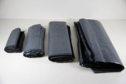 25 Pack - 400x300 mm GREY PLASTIC MAILING SATCHEL COURIER BAG POLY POSTAGE SHIPPING POST SELF SEAL 5