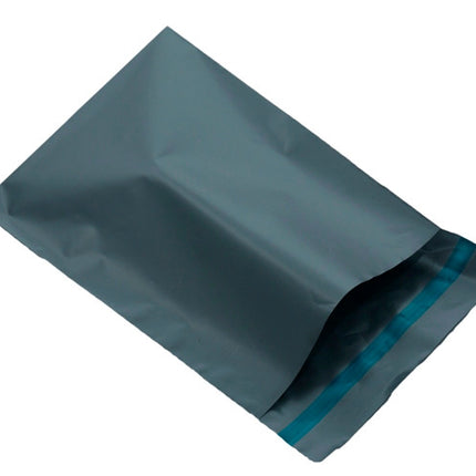 50 Pack - 600x450 mm LARGE GREY PLASTIC MAILING SATCHEL COURIER BAG SHIPPING POLY POSTAGE POST SELF SEAL 3