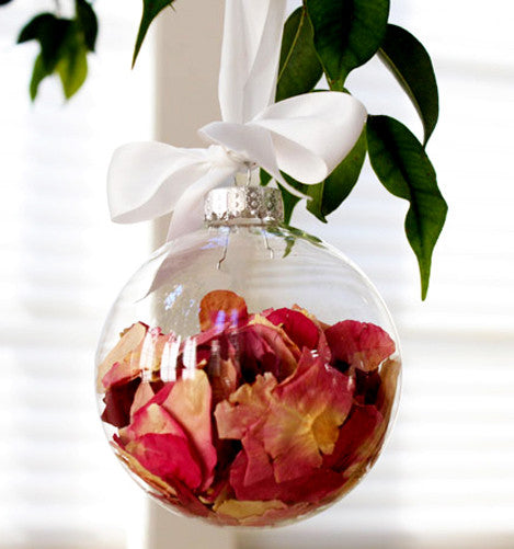 10 x Glass Bauble 8cm Diameter Round Clear with Silver Cap - table or tree centrepice personal memory theme craft gift 2