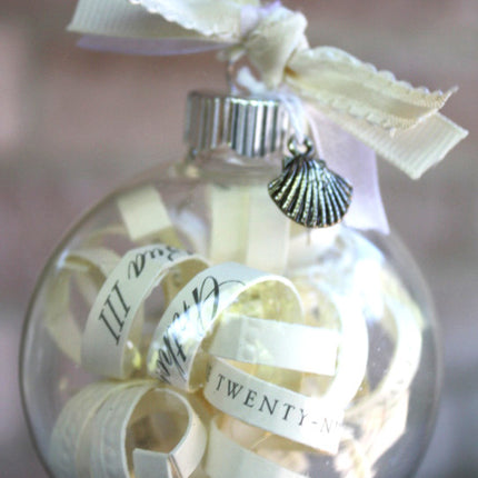 10 x Glass Bauble 8cm Diameter Round Clear with Silver Cap - table or tree centrepice personal memory theme craft gift 3