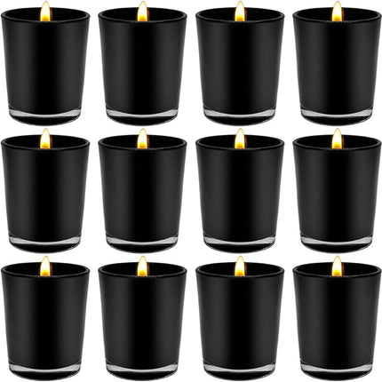 10 Pack Black Matt Tealight Candle Holder 6.5cm Festival Decor Wedding Propose Parties Holiday and Home Decor 3