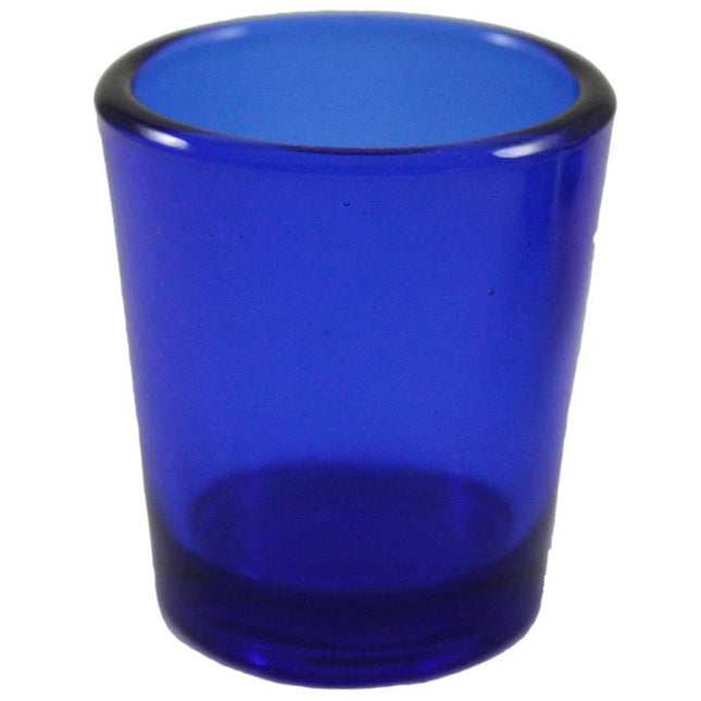 10 Pack Blue Glass Votive Tealight Candle Holders House Party Centerpiece Xmas Wedding Decor Glass Candlestick Party Decorations Bridal Baby Shower Event 2