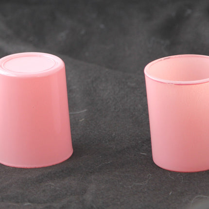 10 Pack Blush Pink Glass Votive Tealight Candle Holders House Party Centerpiece Xmas Wedding Decor Glass Candlestick Party Decorations Bridal Valentines Event 2