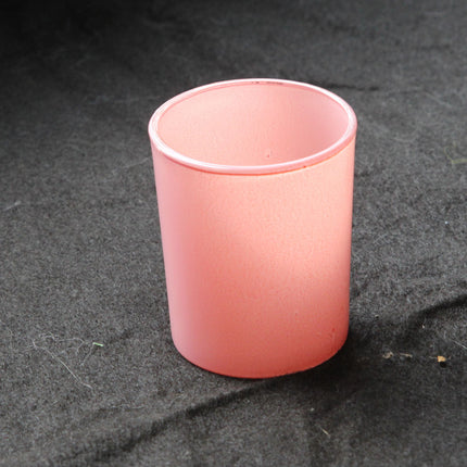 10 Pack Blush Pink Glass Votive Tealight Candle Holders House Party Centerpiece Xmas Wedding Decor Glass Candlestick Party Decorations Bridal Valentines Event 4