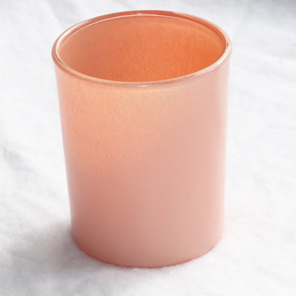 10 Pack Champagne Pale Pink Glass Votive Tealight Candle Holders House Party Centerpiece Xmas Wedding Decor Glass Candlestick Party Decorations Bridal Valentines Event