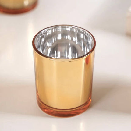 10 Pack Gold Votive Tealight Candle Holders Valentines Day Mercury  Wedding Decor Glass Candlestick Party Decorations Bridal Baby Shower Event 5