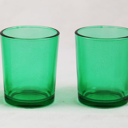 20 Pack Green Glass Votive Candle Holders Table Centreoieces  Xmas Wedding Anniversary Event Recption Party Function or Home Decor 6